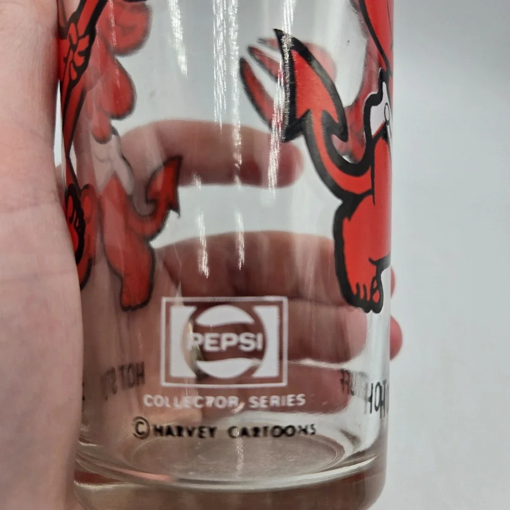 Vtg 70s PEPSI Collector Series Harvey Cartoons 